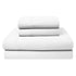 Supreme Elegance 1000TC CVC Satin 6 Pc. King Size Sheet Set - White